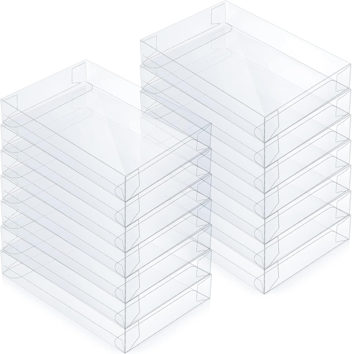 Grossiste de boîtes à cadeaux claires en plastique transparent, 100 pack de boîtes pliables pour enveloppes A2, logo personnalisé, 4.5 x 1.0 x 5.9 pouces, fournisseur pour stockage et emballage. Grossiste de boîtes à cadeaux claires en plastique transparent, 100 pack de boîtes pliables pour enveloppes A2, logo personnalisé, 4.5 x 1.0 x 5.9 pouces, fournisseur pour stockage et emballage.