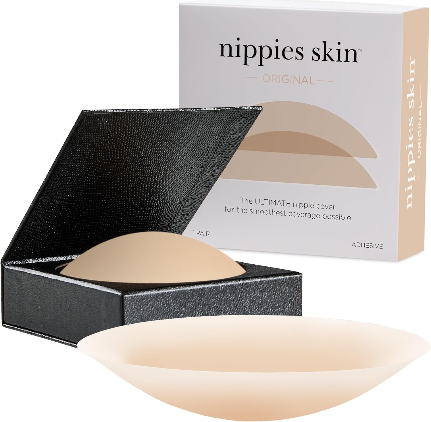 Grossiste en Nippies - Caches Mamelons en Silicone Réutilisables avec Étui de Voyage - Personnalisation de Logo et Options Circulaires ou Relevées disponibles.