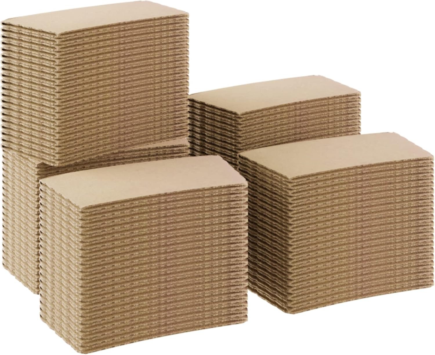 Grossiste en Vrac - Manchons en Kraft Brun ondulé pour gobelets 12oz, 16oz, 20oz, 22oz et 24oz - Recyclables et Jetables - Logo Personnalisé pour Cafés et Bureaux (PACK DE 100) - Fabricant de Solutions Écologiques Grossiste en Vrac - Manchons en Kraft Brun ondulé pour gobelets 12oz, 16oz, 20oz, 22oz et 24oz - Recyclables et Jetables - Logo Personnalisé pour Cafés et Bureaux (PACK DE 100) - Fabricant de Solutions Écologiques
