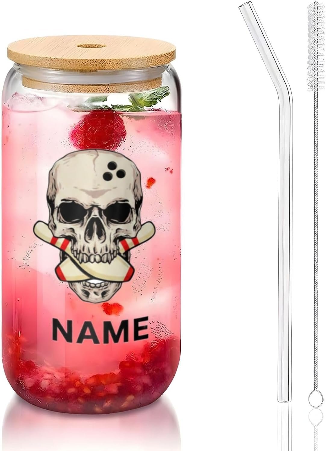 Grossiste en Vrac Tumbler Personnalisé avec Couvercle en Bambou et Paille - 16oz Verre à Café Glacé avec Nom Personnalisé - Produit Unique pour Bouleurs, Hommes et Femmes de la Ligue de Bowling, Fabricant Grossiste en Vrac Tumbler Personnalisé avec Couvercle en Bambou et Paille - 16oz Verre à Café Glacé avec Nom Personnalisé - Produit Unique pour Bouleurs, Hommes et Femmes de la Ligue de Bowling, Fabricant