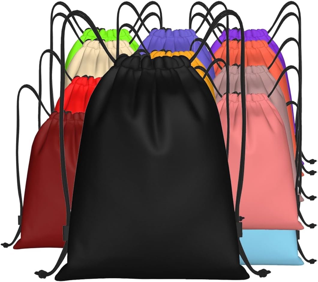 Grossiste sacs à dos à cordon personnalisés pour le gymnase et les voyages, logo OEM en vrac, petite taille noire