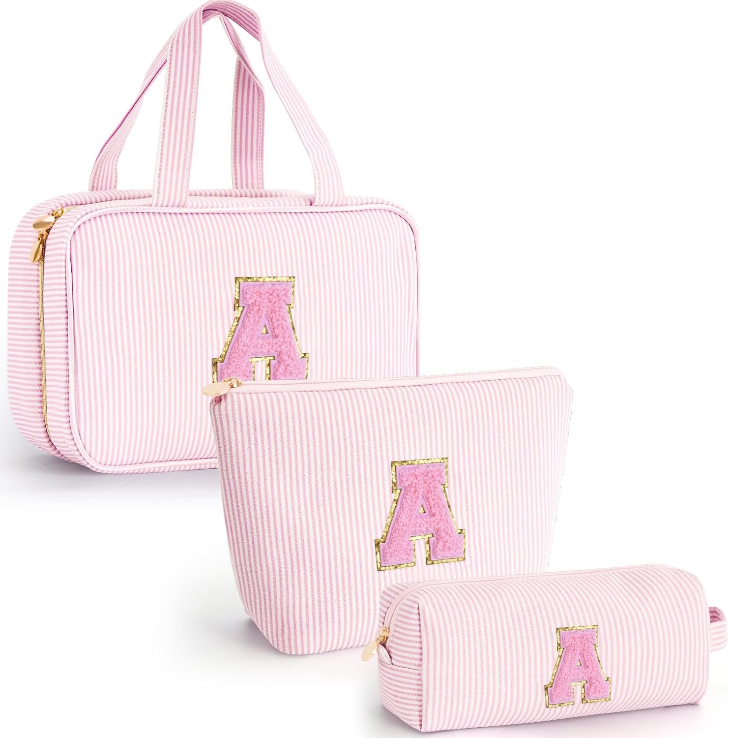 Panier de cadeaux de Pâques pour adolescentes et femmes - Toilettage personnalisé | Fabricant de sacs cosmétiques - Cadeaux tendance pour filles de 8 à 16 ans - Vente en gros de sacs de maquillage pink A