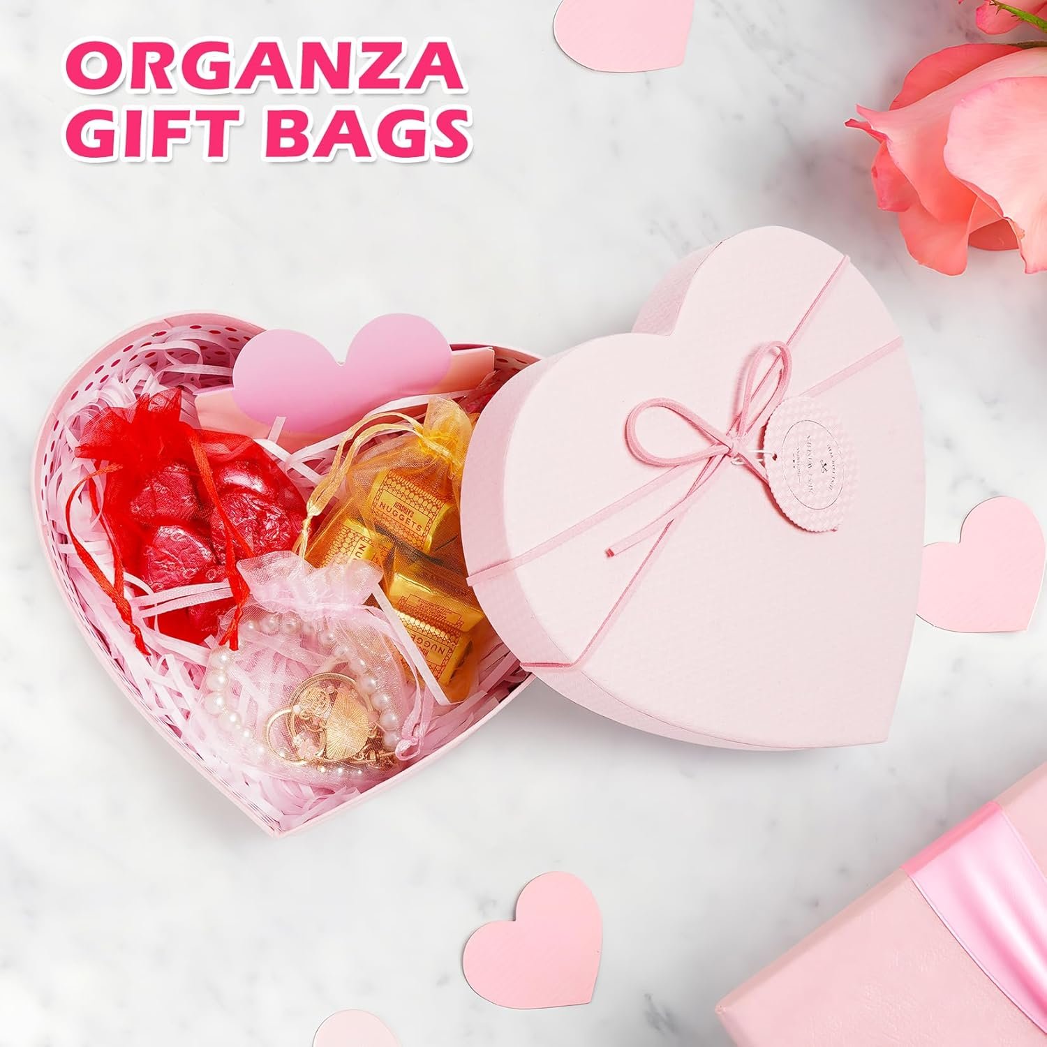 Fournisseur sacs en organza blancs 3x4 50 pièces OEM petits cadeaux à cordon pour bijoux bonbons mariage baby shower grossiste Fournisseur sacs en organza blancs 3x4 50 pièces OEM petits cadeaux à cordon pour bijoux bonbons mariage baby shower grossiste