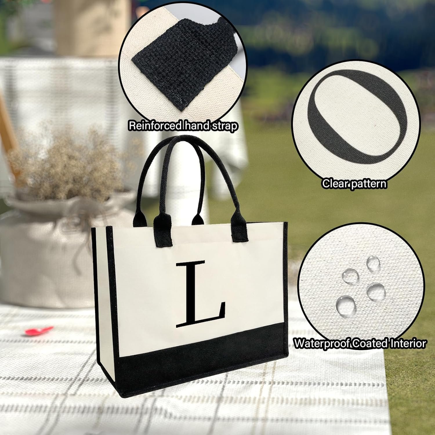 Fournisseur Grossiste Sac Tote Mini Personnalisé Initiale Femmes 10x8.5 pouces Toile Compact Cadeau Mariage Anniversaire OEM Fournisseur Grossiste Sac Tote Mini Personnalisé Initiale Femmes 10x8.5 pouces Toile Compact Cadeau Mariage Anniversaire OEM